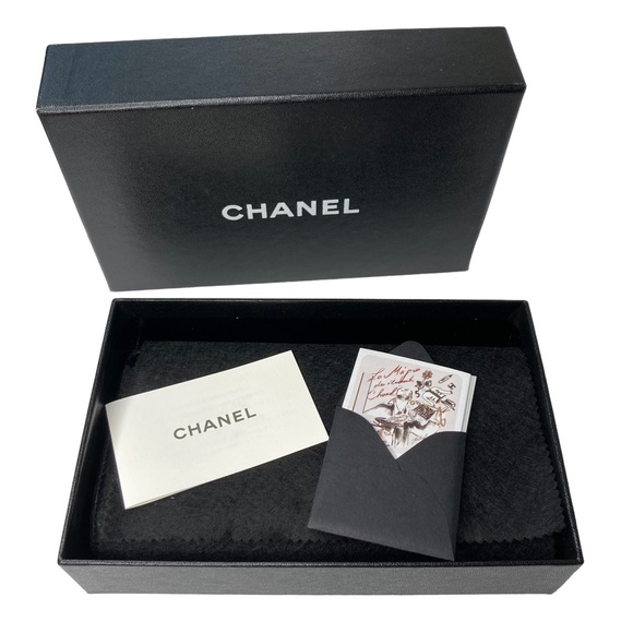 CHANEL Cambon Black Quilted Lambskin Leather Wallet - Picture 11 of 16